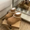 UGG autumn and winter new thick-soled Martin boots Bottom thickness: 5cm