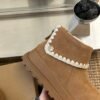 UGG autumn and winter new thick-soled Martin boots Bottom thickness: 5cm