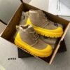 UGG New Winter Thick-Soled Lace-Up Boots with Colorful Shell Upper and Wool Lining