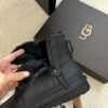 UGG autumn and winter new men’s cow leather wool work boots upper cow wax leather lining wool material