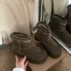 UGG Fall/Winter New Arrival Platform Drawstring Bread Boots