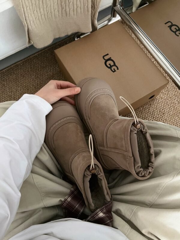 UGG Fall/Winter New Arrival Platform Drawstring Bread Boots