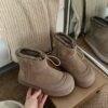 UGG Fall/Winter New Arrival Platform Drawstring Bread Boots