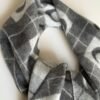 Marine Serre Jacquard Wool scarf 47×174cm