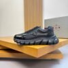 PRADA Casual Sneakers, Premium Edition, Made of Calfskin