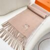 Hermès double-sided cashmere scarf, premium version, made of cashmere material, size: 32 x 180cm