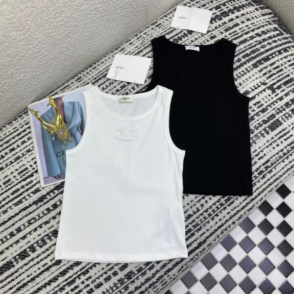 Celine 2025 early spring new round neck vest high quality