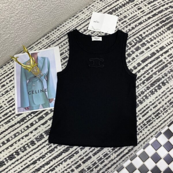 Celine 2025 early spring new round neck vest high quality