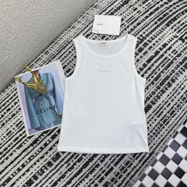 Celine 2025 early spring new round neck vest high quality