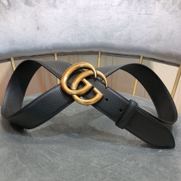 GUCCI Textured Calfskin premium belt, 4cm wide