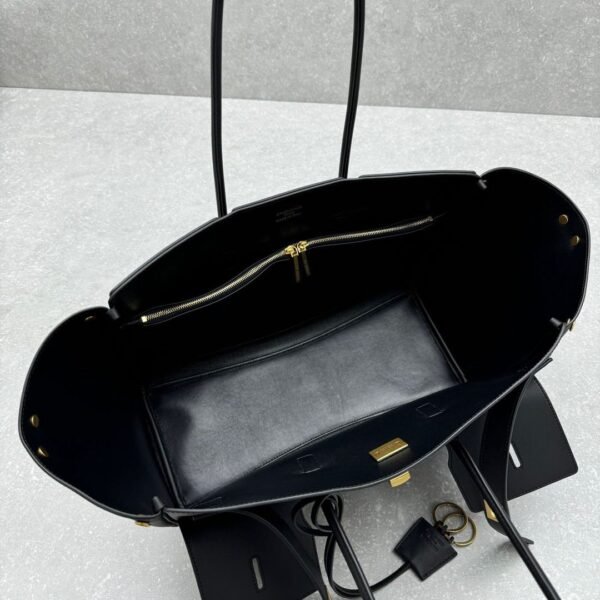 Balenciaga Bel Air Tote Bag Premium Edition 1:1 Genuine Leather Material Dimensions 30x29x16cm-37x28x17cm