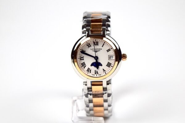 Longines Women’s Heart Moon Series official website, same 1:1 high-end replica watch size 30.5mm X9.4mm