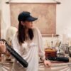 Chanel Umbrella Double sided Black Technology L R. C coating