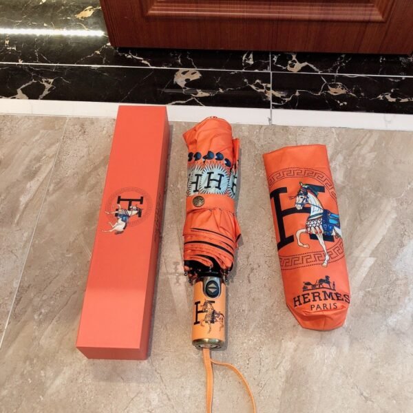 Hermes War Horse Pattern Umbrella