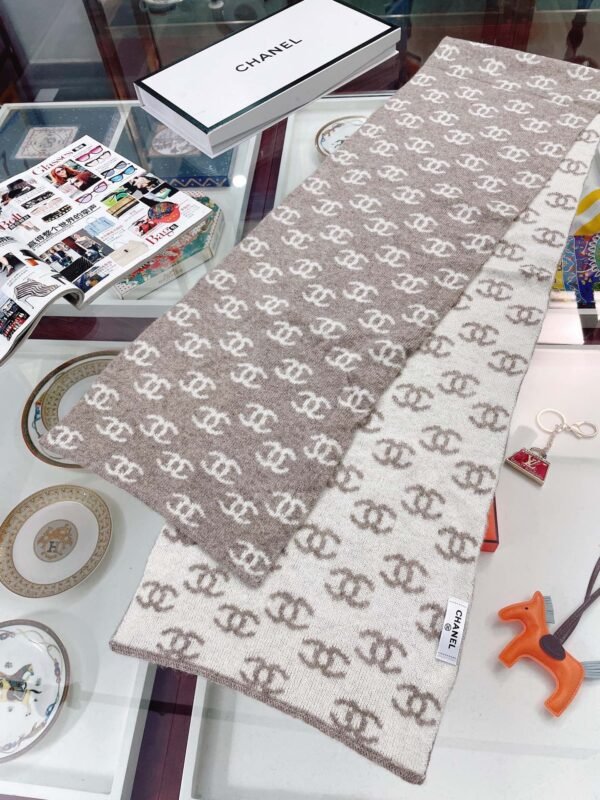 Chanel Winter Scarf 30x180cm
