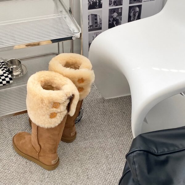 UGG Long boots The entire sheepskin cut has no splicing Top quality styles