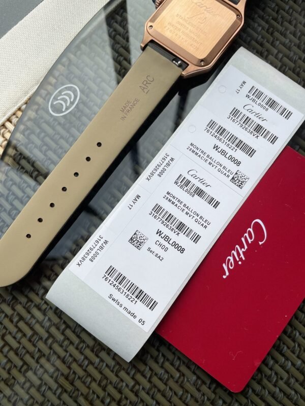 Cartier ultra-thin ladies watch 1:1 replica counter