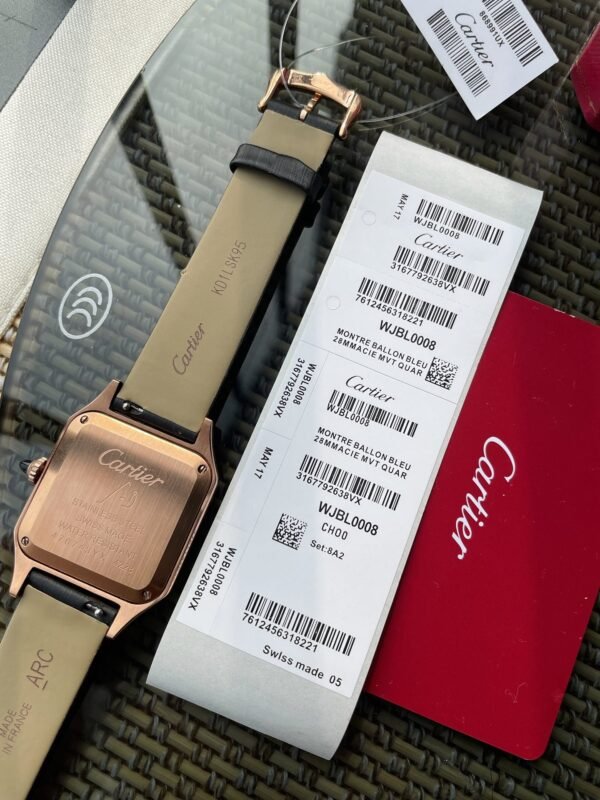 Cartier ultra-thin ladies watch 1:1 replica counter