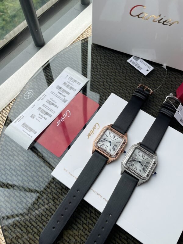 Cartier ultra-thin ladies watch 1:1 replica counter
