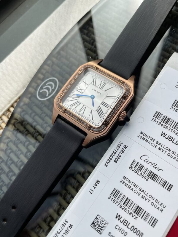 Cartier ultra-thin ladies watch 1:1 replica counter