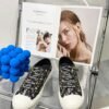 DIOR embroidered canvas flat casual shoes
