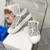 DIOR embroidered canvas flat casual shoes