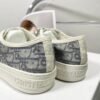 DIOR embroidered canvas flat casual shoes