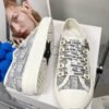 DIOR embroidered canvas flat casual shoes