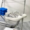 DIOR embroidered canvas flat casual shoes