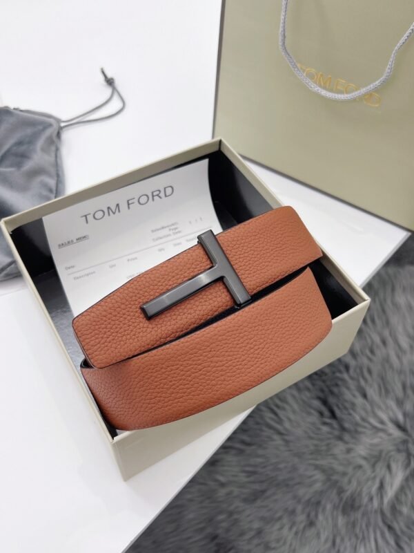 Tom Ford belt premium version width 3.8cm cowhide material
