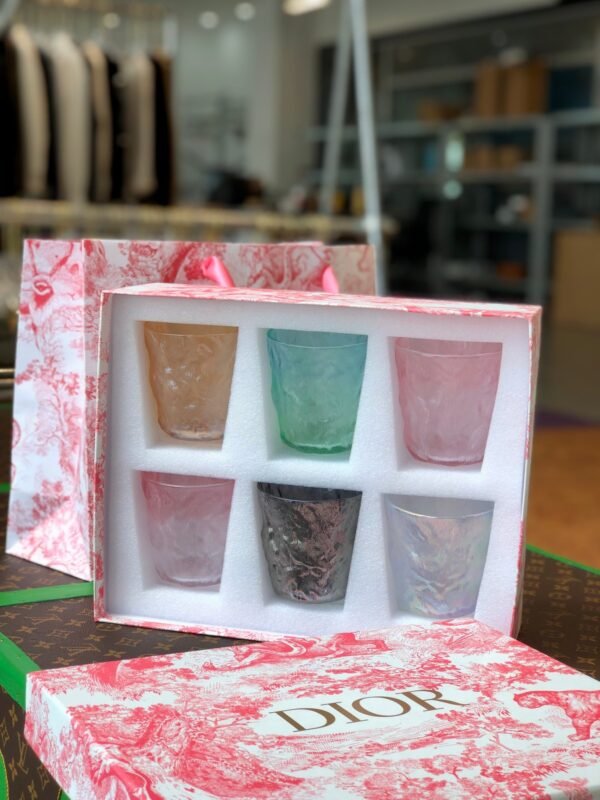 Dior New Glacier Cup Christmas gift for friends and relatives 6 pieces a set