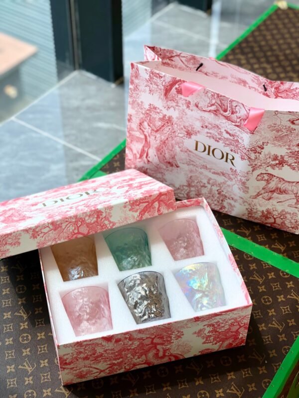 Dior New Glacier Cup Christmas gift for friends and relatives 6 pieces a set