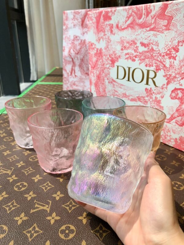 Dior New Glacier Cup Christmas gift for friends and relatives 6 pieces a set