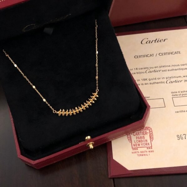 Cartier nail necklace