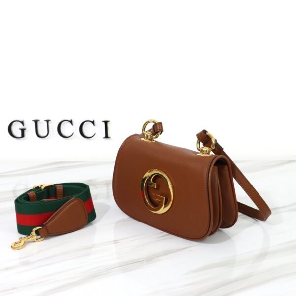 GUCCI counter quality bag original leather 22x13x5.5cm premium version