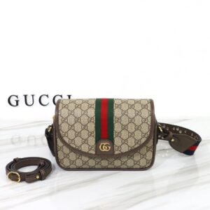 GUCCI counter quality bag original leather premium version 23x17x7cm