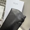 CELINE Autumn and Winter Long Martin Boots Premium Edition 5cm Thick Calfskin Material