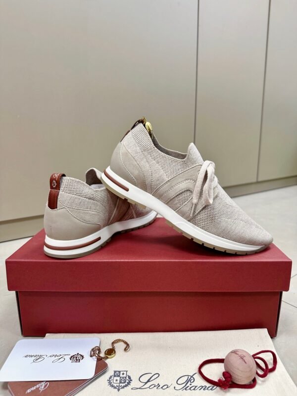 Loro Piana Sneakers wool blend polyester premium version