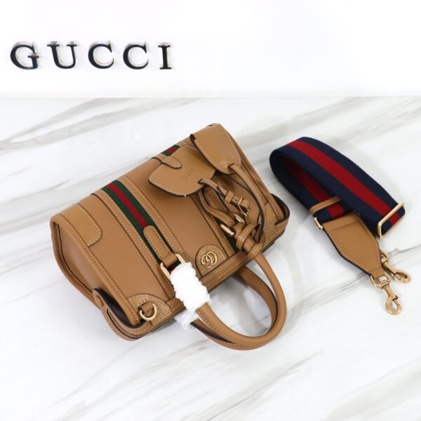 GUCCI counter quality bag original leather high-end version 22x15x11cm