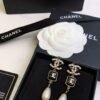Chanel pearl earrings