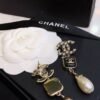 Chanel pearl earrings