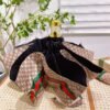 GUCCI fully automatic folding umbrella with black coating effectively blocks 99% of UV rays.