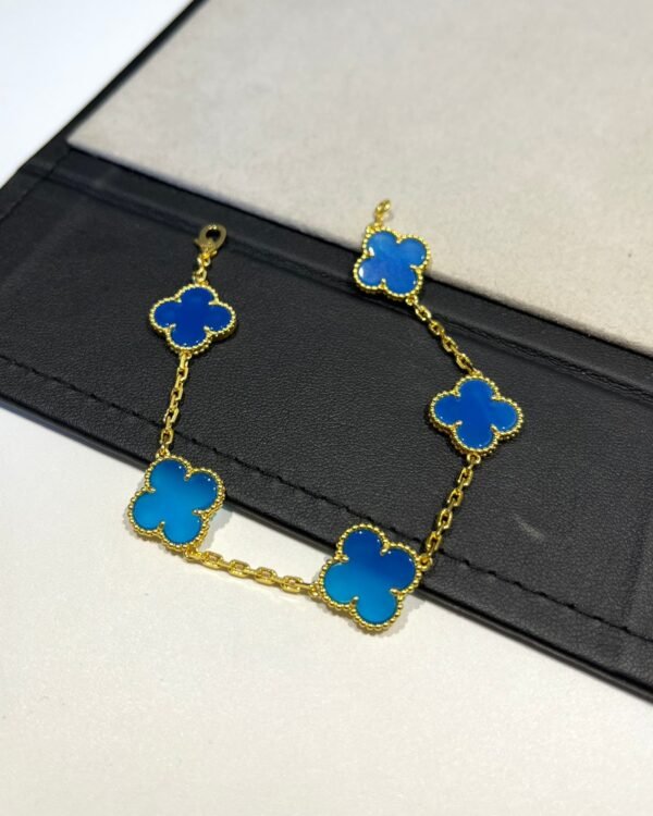 van cleef & arpels 5 Flower Bracelet