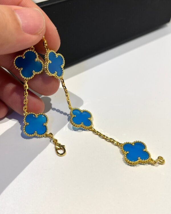 van cleef & arpels 5 Flower Bracelet