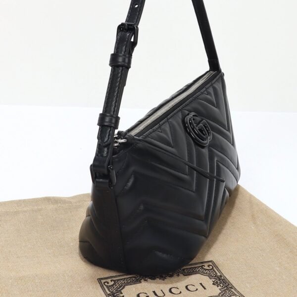 GUCCI counter quality bag original leather premium version 23x12x10cm