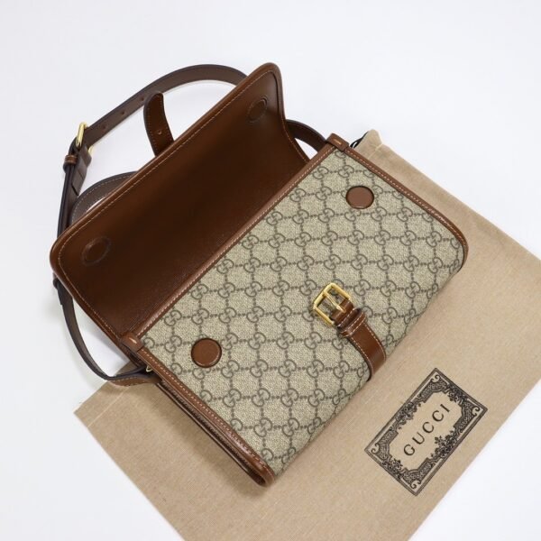 GUCCI counter quality bag original leather premium version 25.4x17x7.8cm