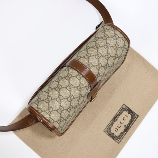 GUCCI counter quality bag original leather premium version 25.4x17x7.8cm