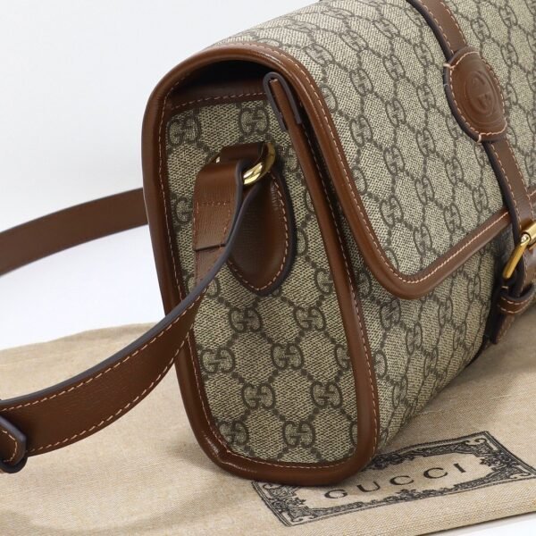 GUCCI counter quality bag original leather premium version 25.4x17x7.8cm