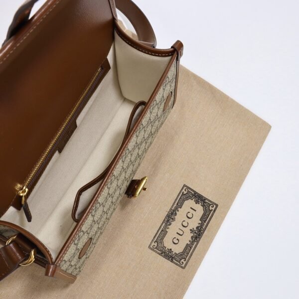 GUCCI counter quality bag original leather premium version 25.4x17x7.8cm