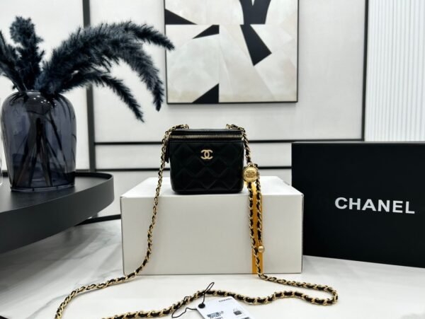 Chanel Metal Ball Series Mini Box Bag Premium Edition